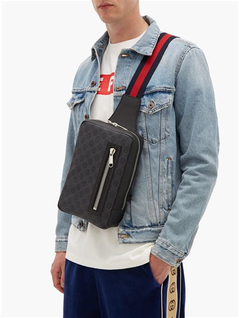 gucci men crossbody bag